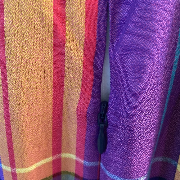 Ann Taylor size 12 colorful maxi dress lined - Picture 4 of 10